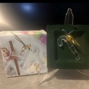 Swarovski Christmas memories candy cane ornament